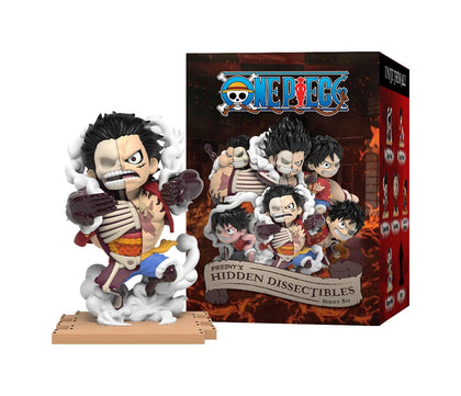 Mighty Jaxx - One Piece - Blind Box Hidden Dissectibles Series 6 (Luffy Gear's) - Display (6)