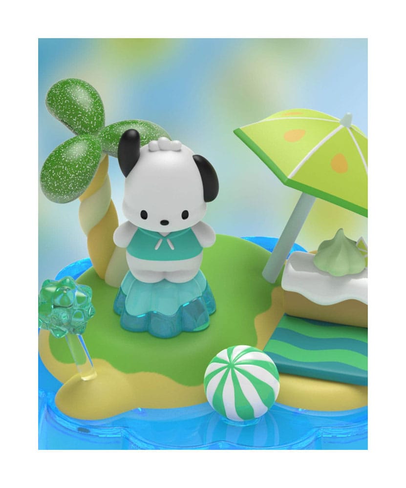 Sanrio Kandyland Pochacco 13 cm – Diorama collezionabile Mighty Jaxx