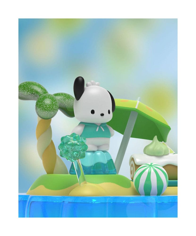Sanrio Kandyland Pochacco 13 cm – Diorama collezionabile Mighty Jaxx