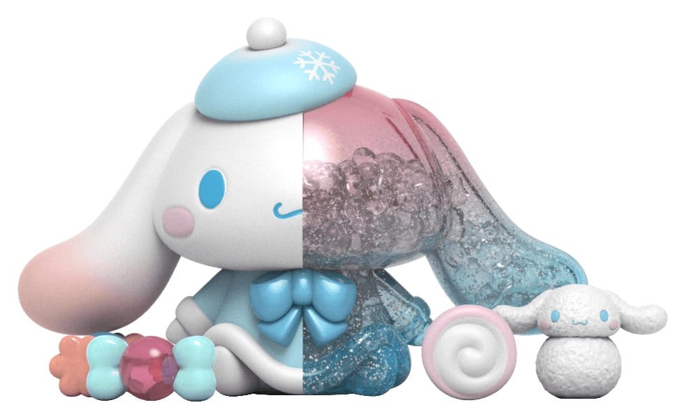Sanrio Kandy Cinnamoroll Snowy Dreams Series - Mini-figura Collezionabile Mighty Jaxx