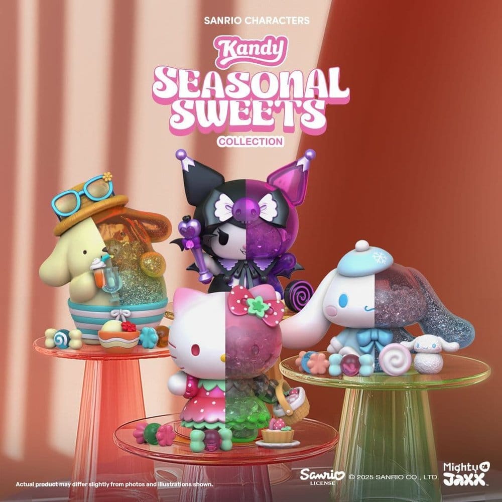 Sanrio Kandy Cinnamoroll Snowy Dreams Series - Mini-figura Collezionabile Mighty Jaxx