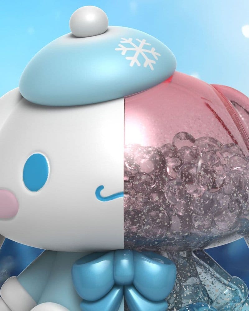 Sanrio Kandy Cinnamoroll Snowy Dreams Series - Mini-figura Collezionabile Mighty Jaxx