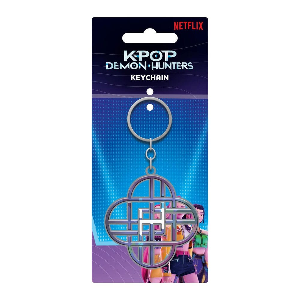 KPop Demon Hunters Huntrix Portachiavi in Metallo Pyramid International