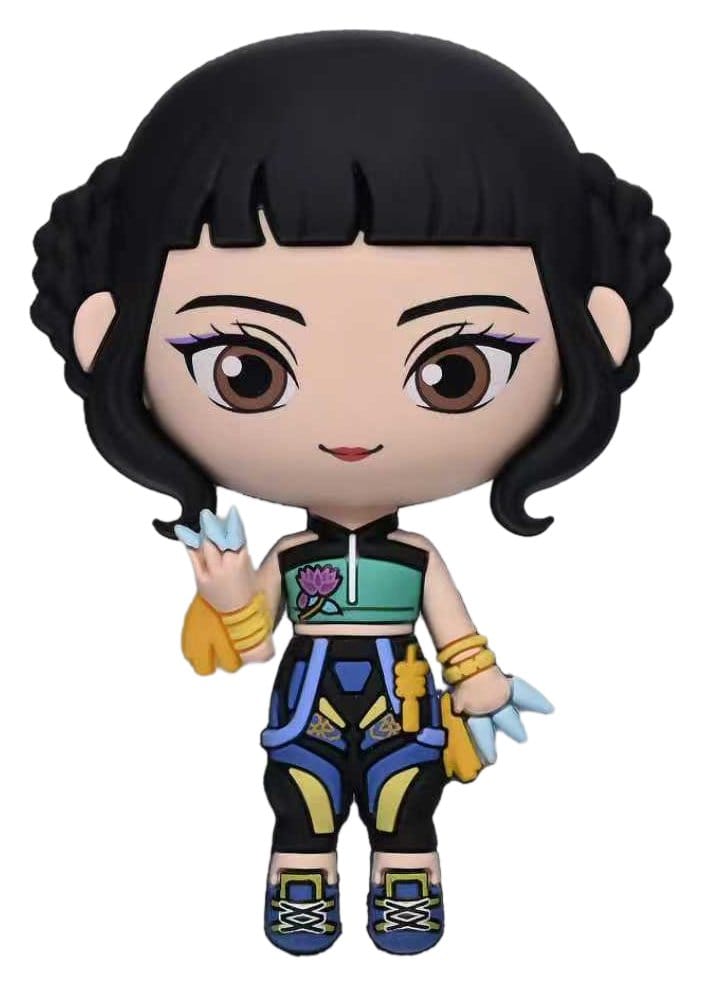 KPop Demon Hunters Zoey Magnete 3D in Schiuma Monogram