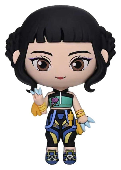 KPop Demon Hunters Zoey Magnete 3D in Schiuma Monogram