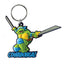 Teenage Mutant Ninja Turtles Portachiavi in PVC Soft Touch Leonardo - Monogram Int.