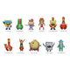 SpongeBob Squarepants 3D PVC Clip per Borse Serie 6 Display (24) - Monogram Int.