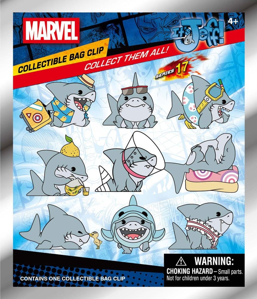 Marvel Rivals Clip in schiuma Jeff the Shark Serie 17 Display 24 buste – Monogram