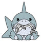 Marvel Jeff the Land Shark Magnete 3D in PVC Monogram