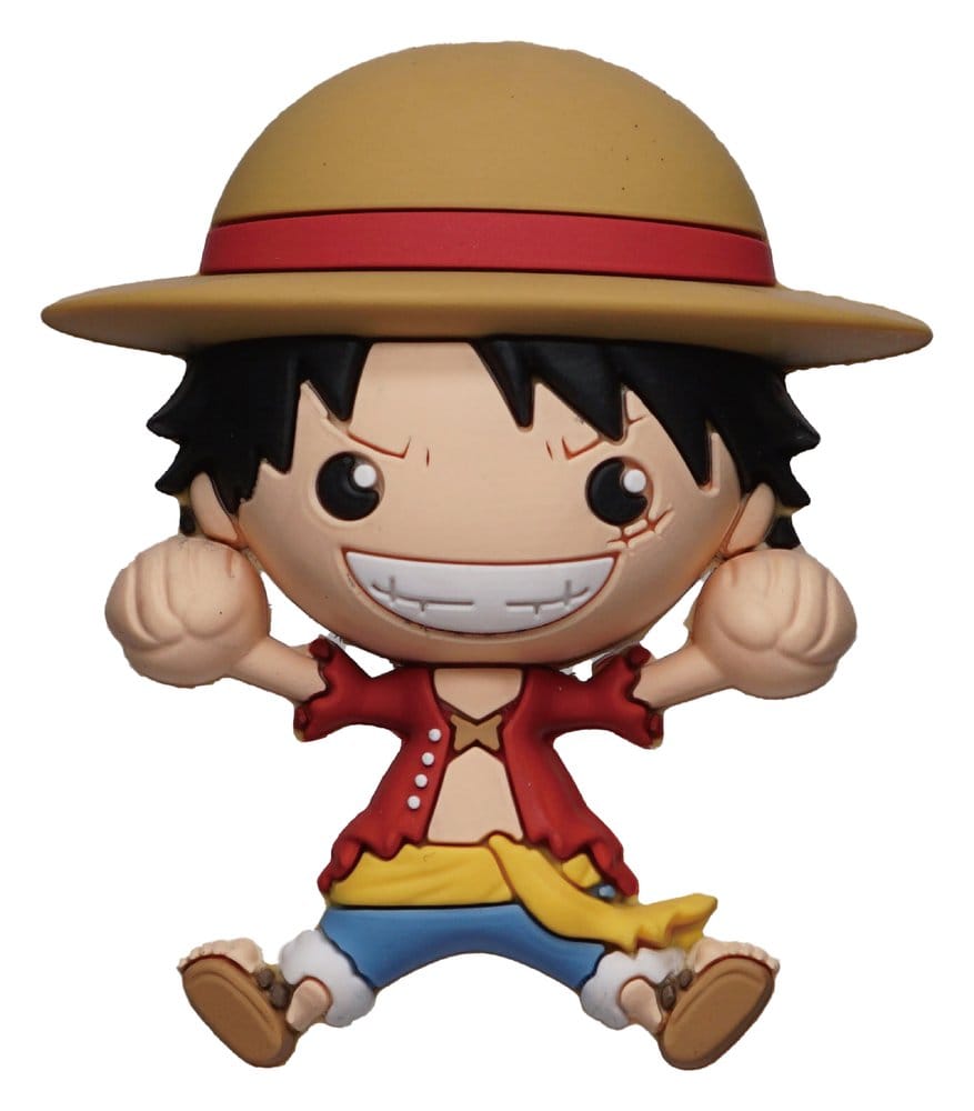 One Piece Magnete 3D Luffy Monogram