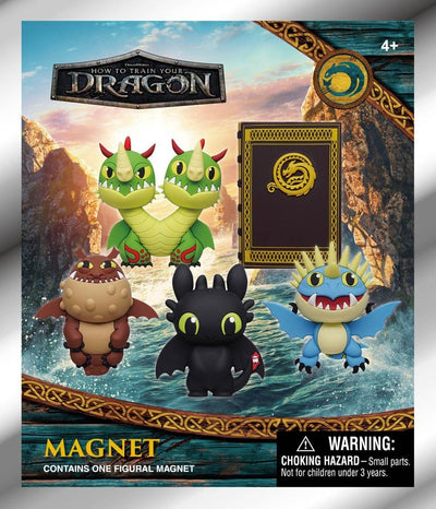 Dragon Trainer - Magneti in PVC Serie 1 - Display da 12 buste misteriose - Monogram Int.