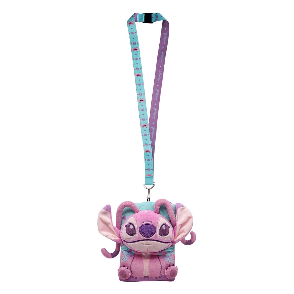 Lilo & Stitch Portachiavi Lanyard Angel Sitting Deluxe - Monogram Int.