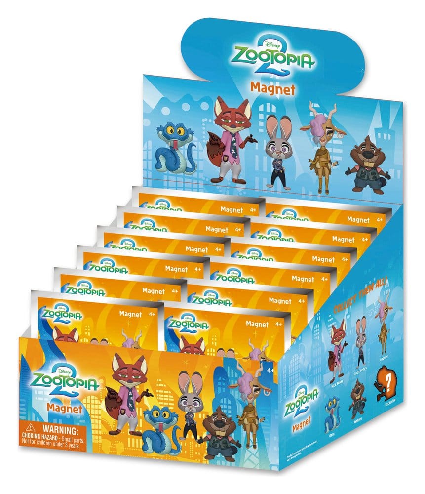 Zootropolis 2 Calamite a Sorpresa Serie 1 Display (12 buste) Monogram