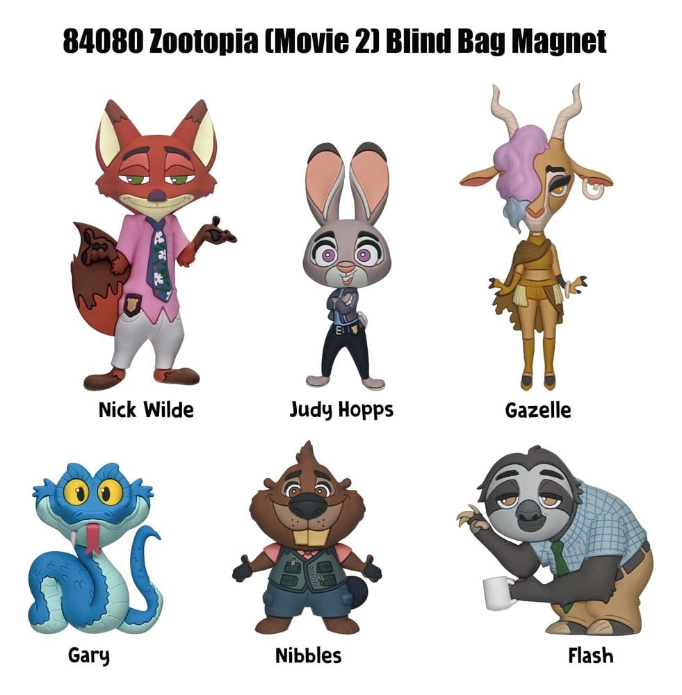 Zootropolis 2 Calamite a Sorpresa Serie 1 Display (12 buste) Monogram