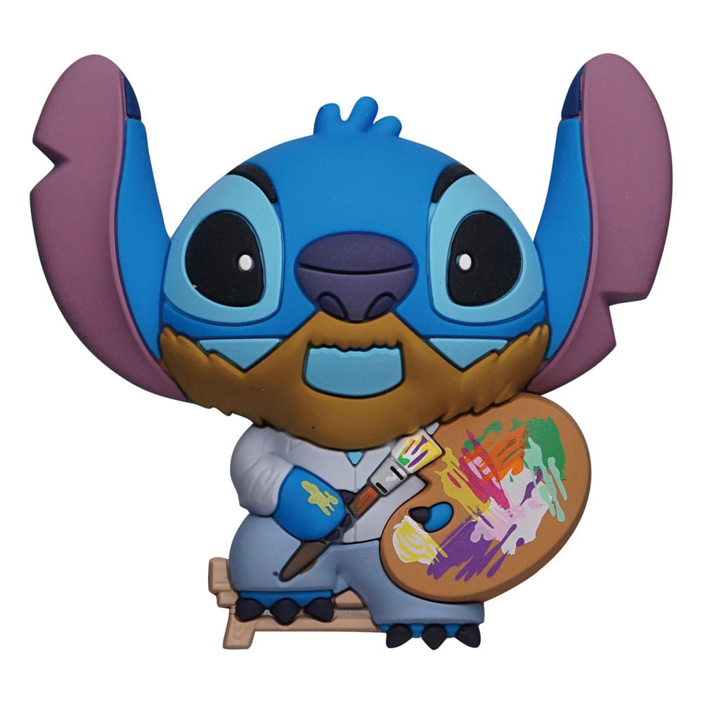 Lilo & Stitch 3D Magnete Stitch Artista - Magnete ufficiale Monogram Int.