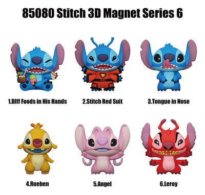 Lilo & Stitch Calamite 3D Stitch Serie 6 – Display da 12 buste sorpresa, Monogram Int.
