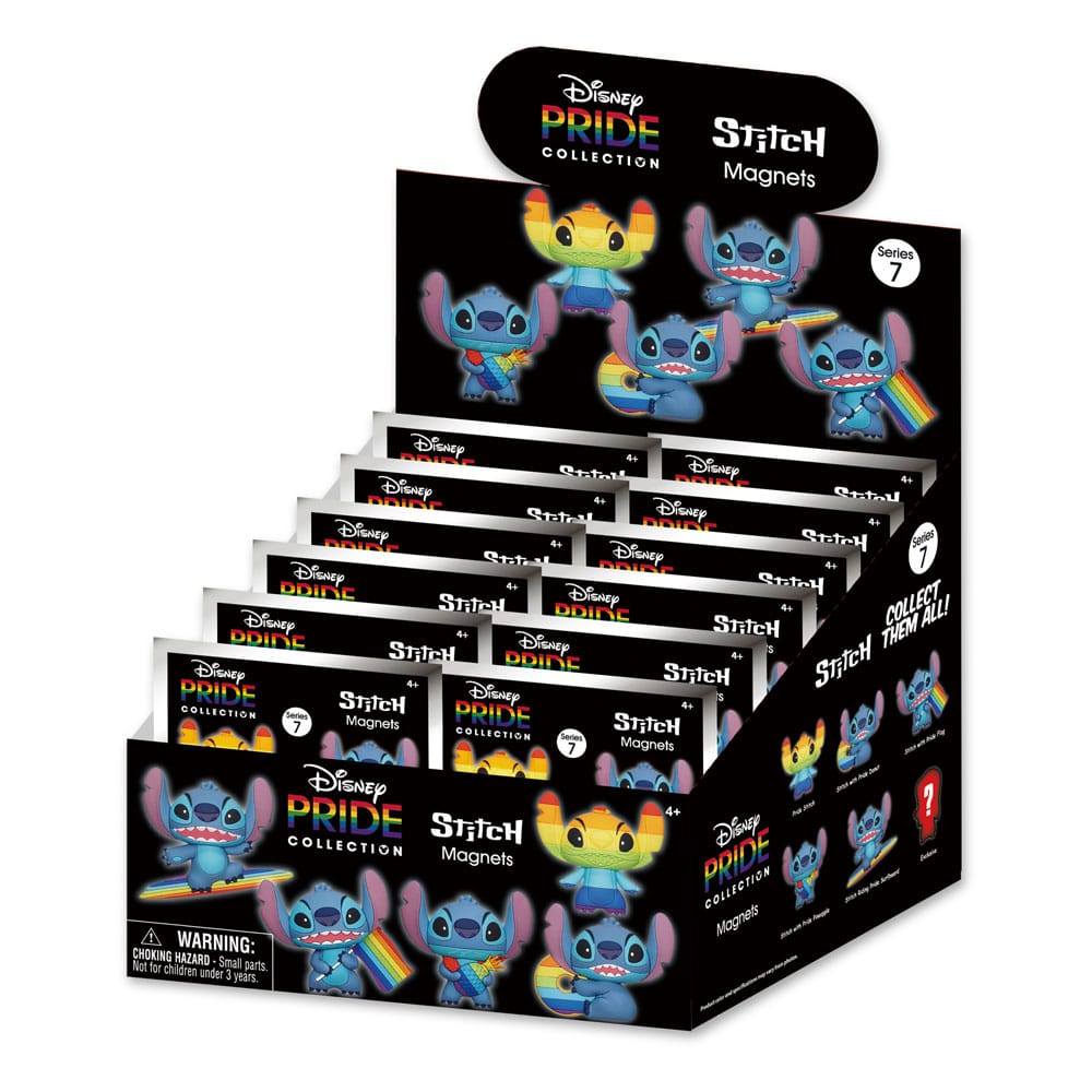 Lilo & Stitch Calamite in PVC – Stitch Series 7 – Display da 12 buste misteriose – Monogram Int.