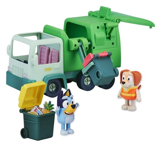 Bluey Camion della Spazzatura Giocattolo con Funzioni di Gioco - Moose Toys
