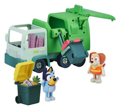 Bluey Camion della Spazzatura Giocattolo con Funzioni di Gioco - Moose Toys
