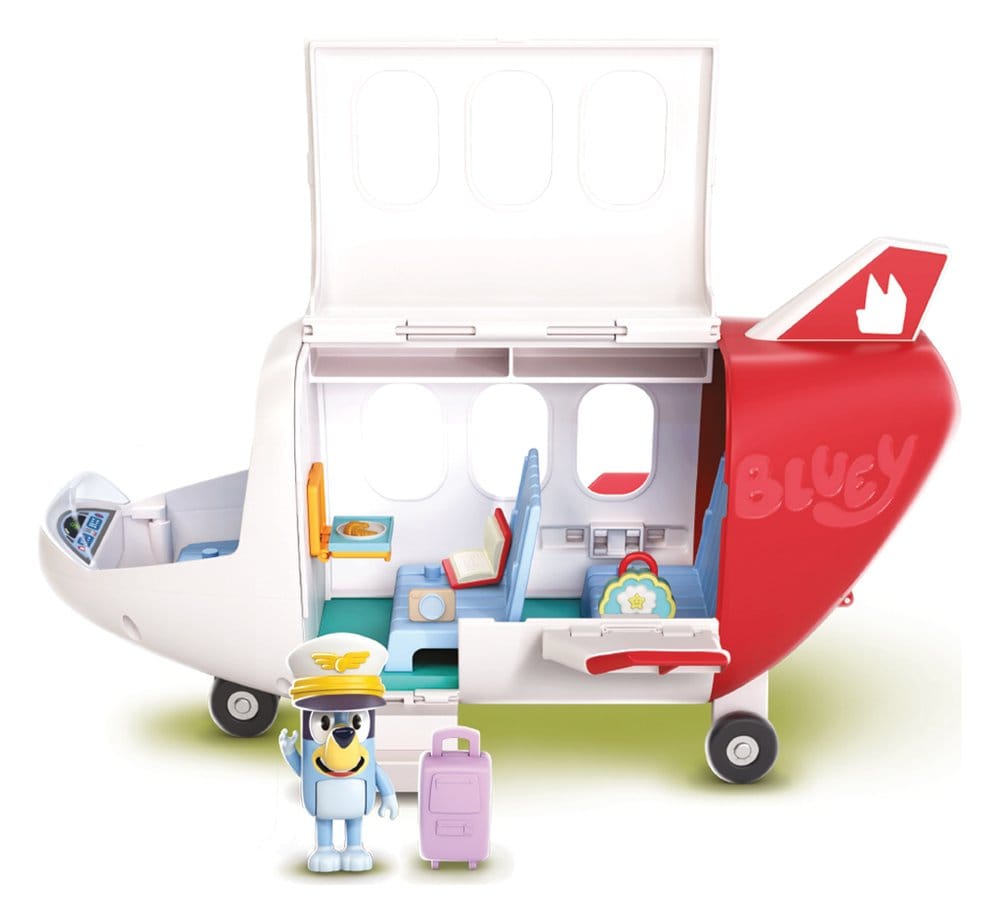 Bluey Playset Jet Privato di Moose Toys