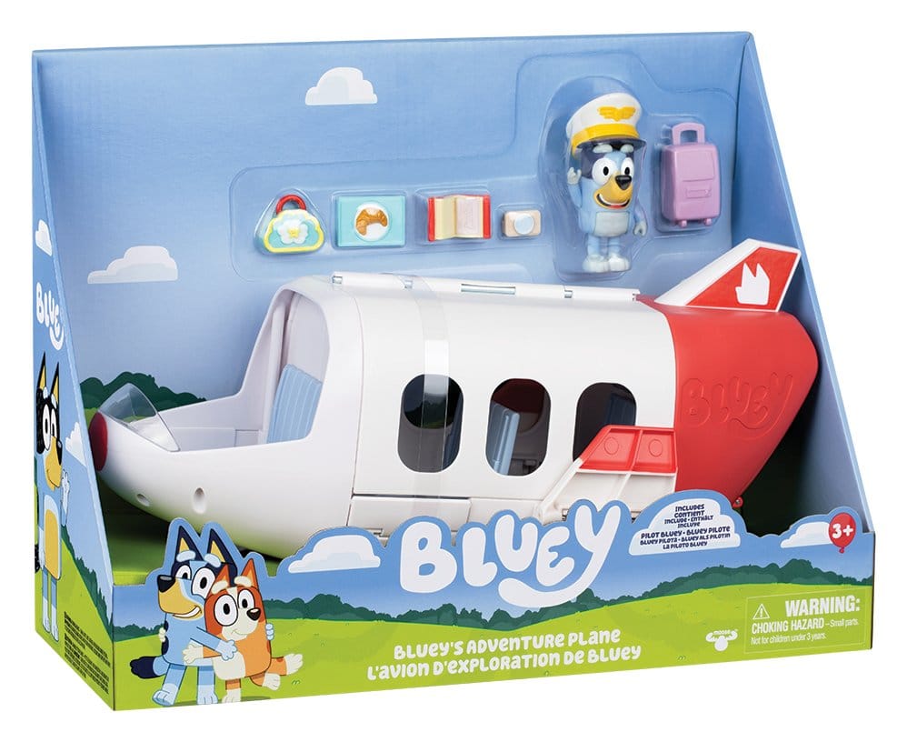Bluey Playset Jet Privato di Moose Toys