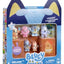 Bluey Fuzzies - Set di figure peluche deluxe, Moose Toys