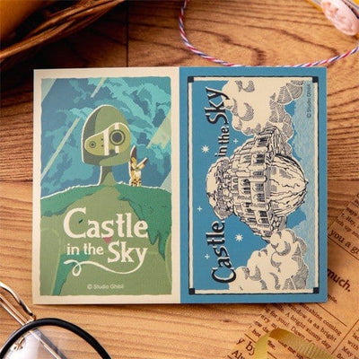 Adesivi Laputa - Il Castello nel Cielo con Robot e Castello, Movic
