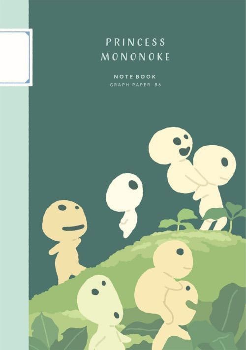 Princess Mononoke Quaderno Kodama – B6 Movic