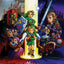 Poster Pack The Legend of Zelda: Ocarina of Time 40 x 50 cm, 4 pezzi, Pyramid International