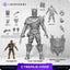 MetaTravelers Legendari Cyberius Kaine Action Figure 1/10 18 cm