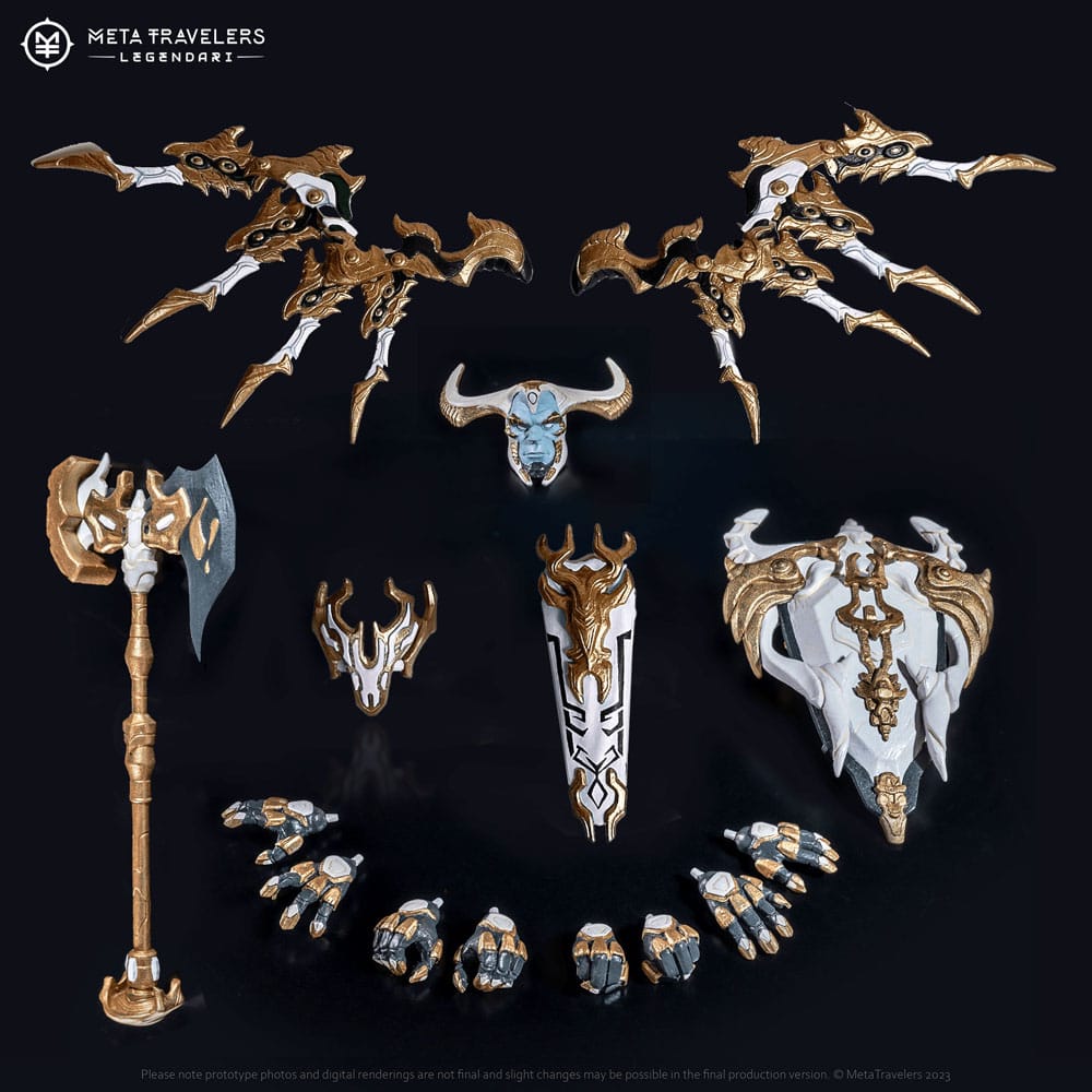 MetaTravelers Legendari Eternal Guard Action Figure 1/10 18 cm