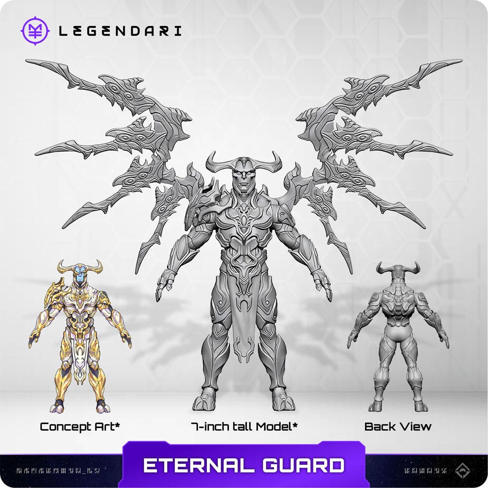 MetaTravelers Legendari Eternal Guard Action Figure 1/10 18 cm