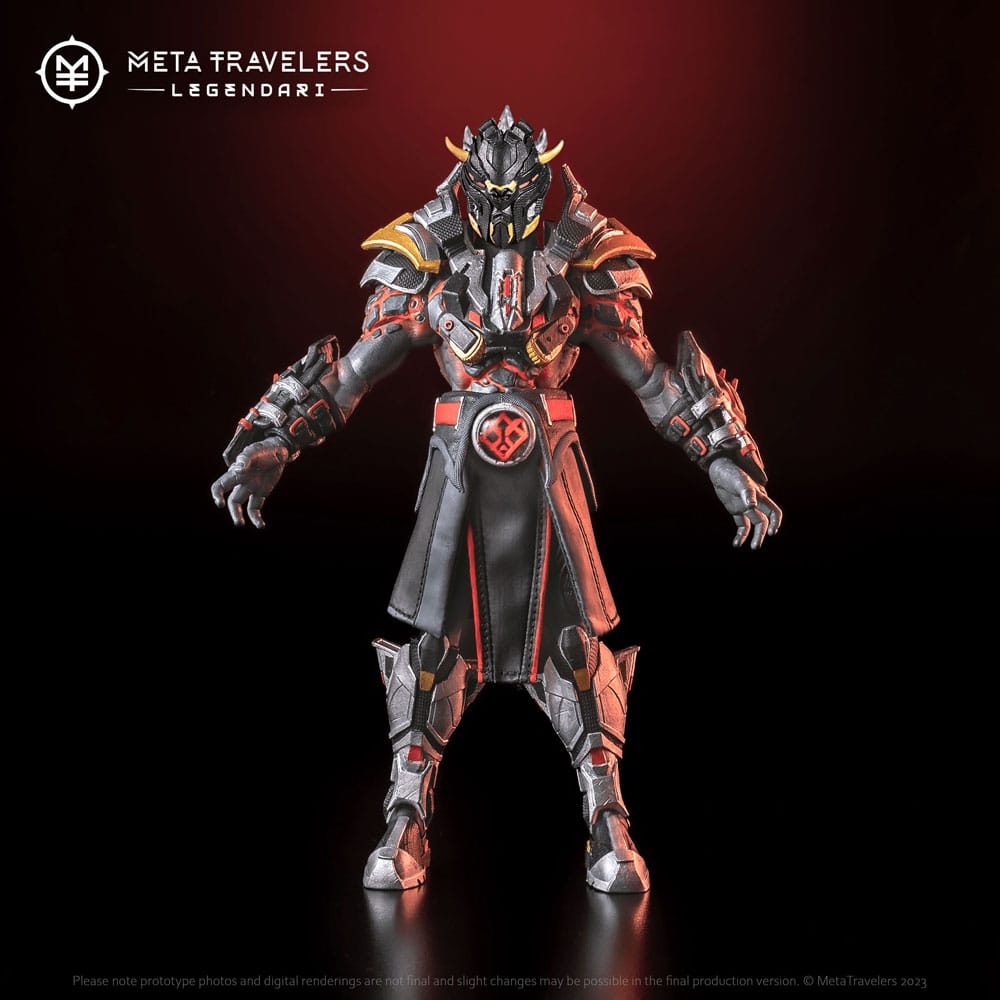 MetaTravelers Legendari Action Figure 1/10 Kael Darkhelm 18 cm