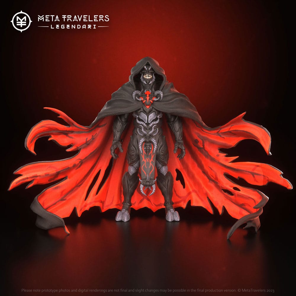 MetaTravelers Legendari Action Figure 1/10 Obsidious 18 cm