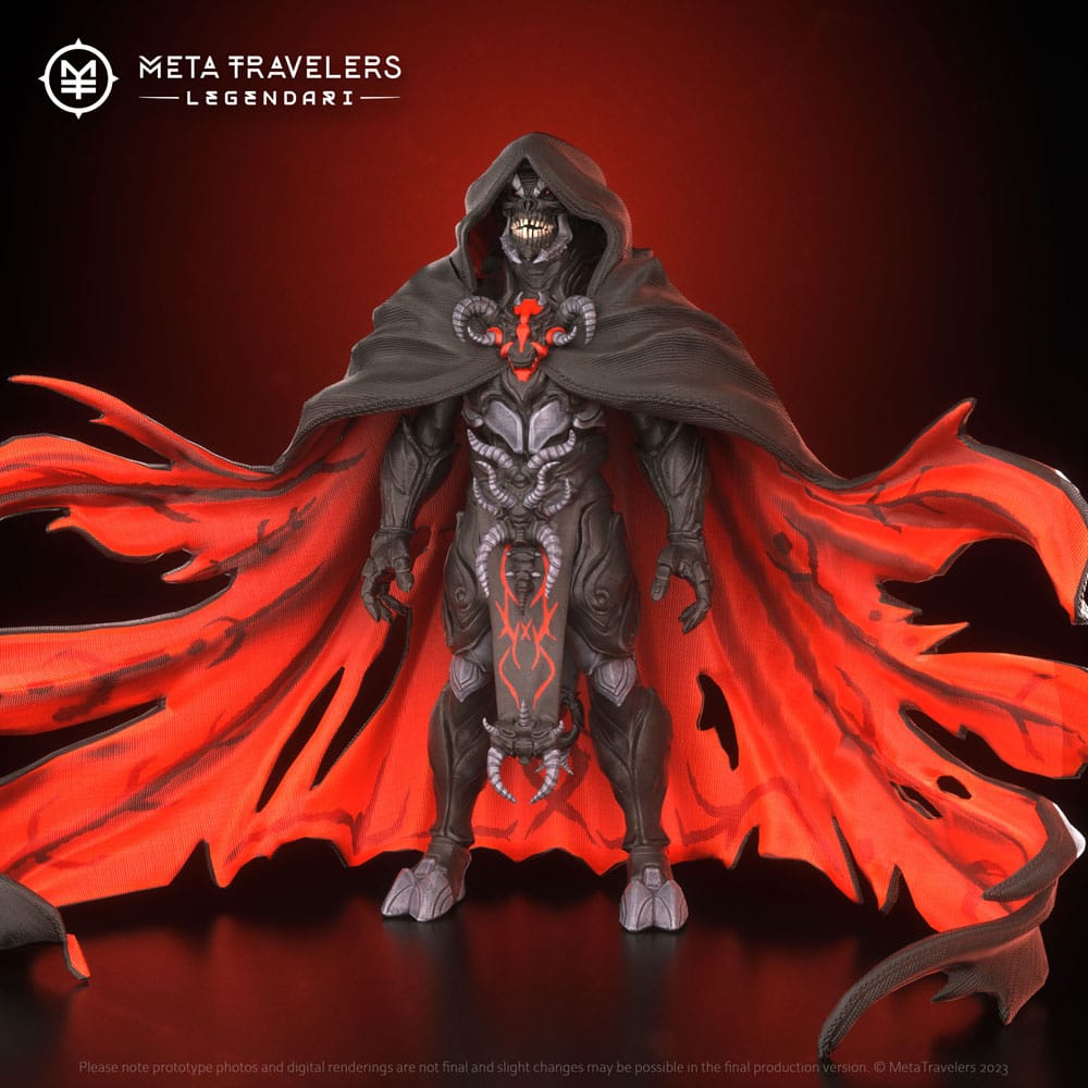 MetaTravelers Legendari Action Figure 1/10 Obsidious 18 cm