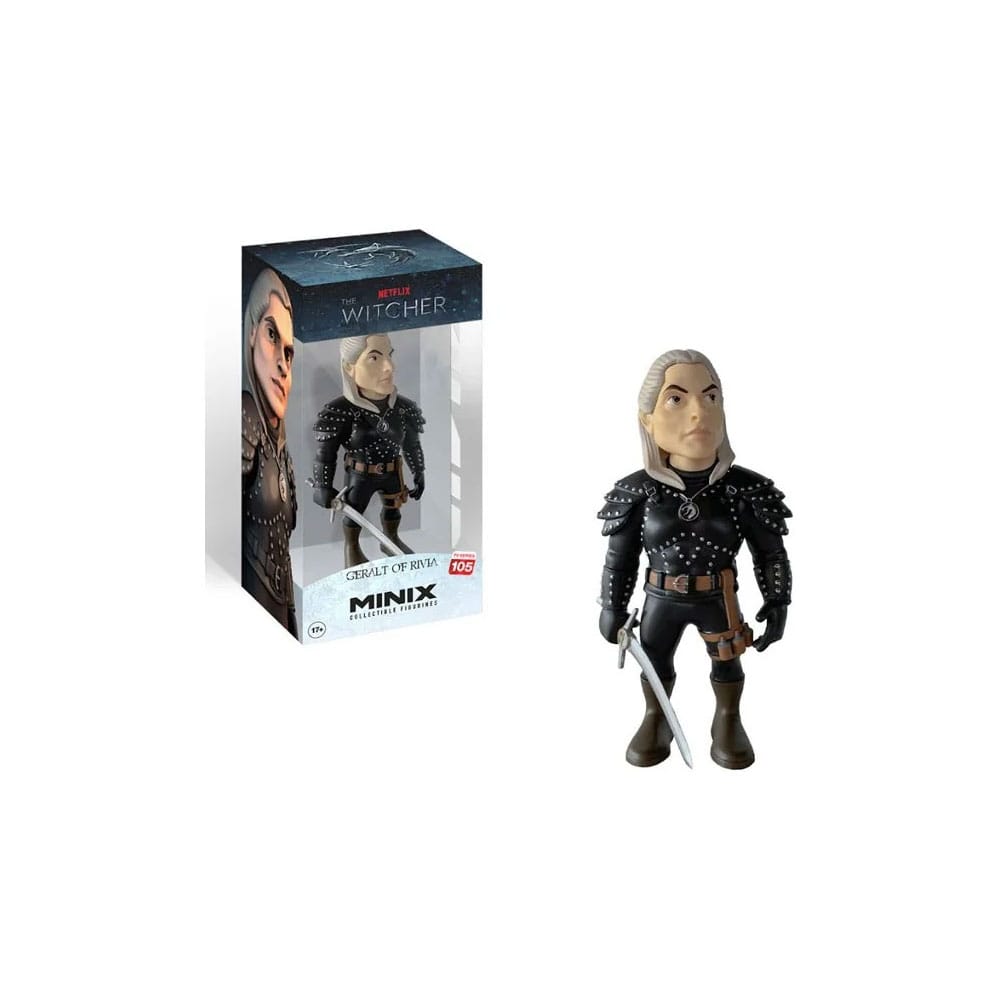 The Witcher Minix Figura Geralt di Rivia 12 cm