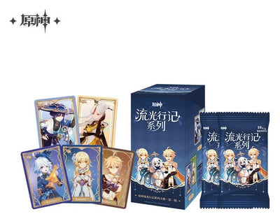 Genshin Impact Trading Card Game Journey of Light Display da 18 buste - Versione cinese