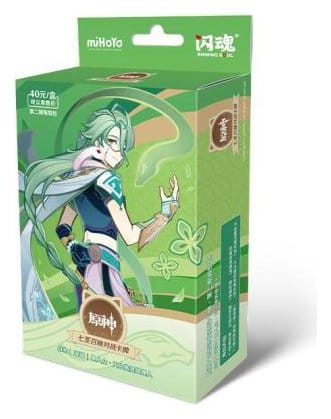 Genshin Impact Gioco di Carte Collezionabili - Mazzo Pre-Costruito 06 - Baizhu - Serie 2 - Versione Cinese - MiHoYo