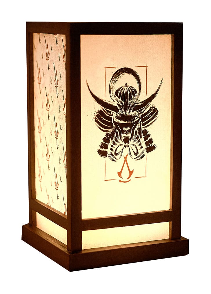 Lanterna LED Assassin's Creed Shadows con Yasuke e Naoe, 25 cm, Neamedia Icons