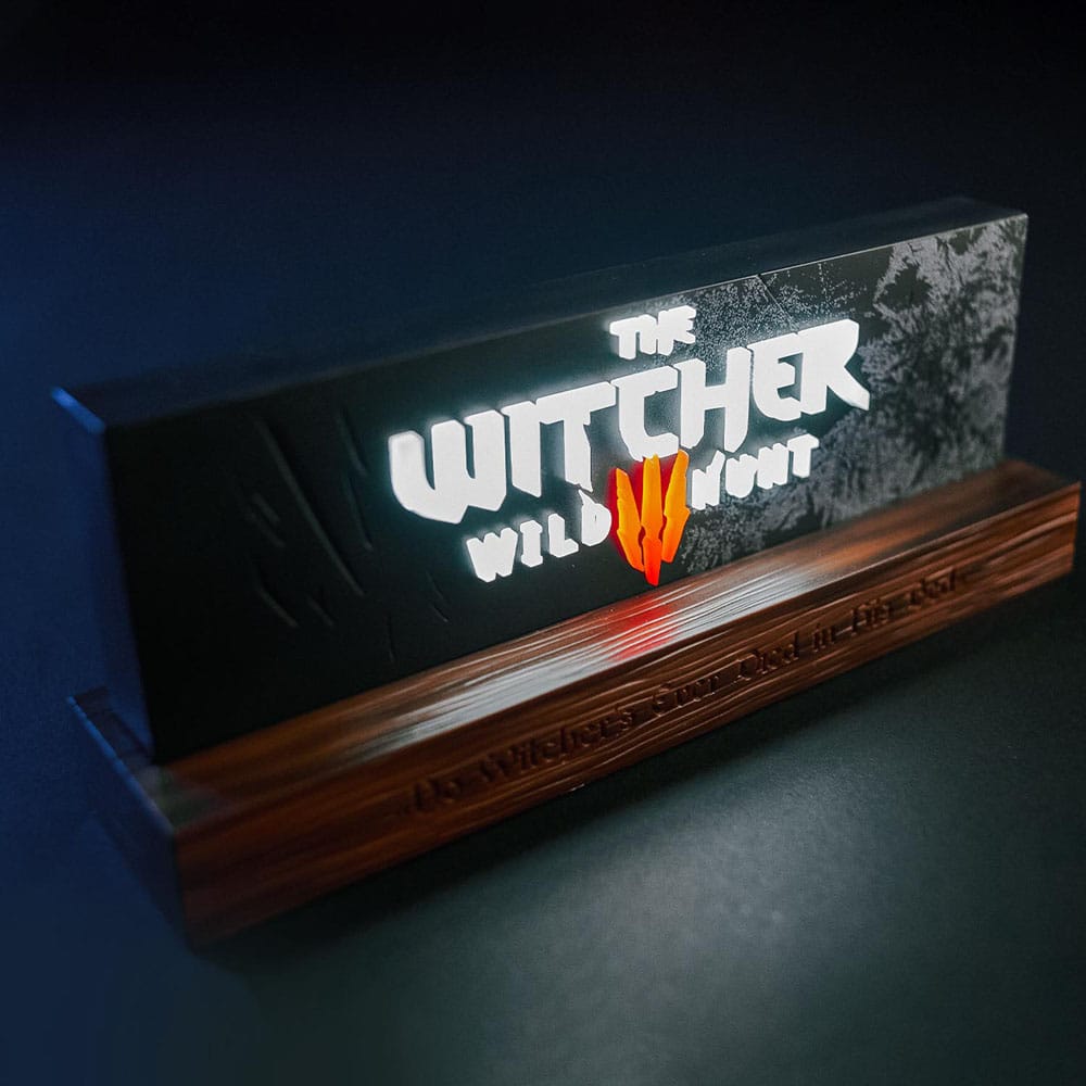 The Witcher Lampada LED Logo Wild Hunt 22 cm Neamedia Icons