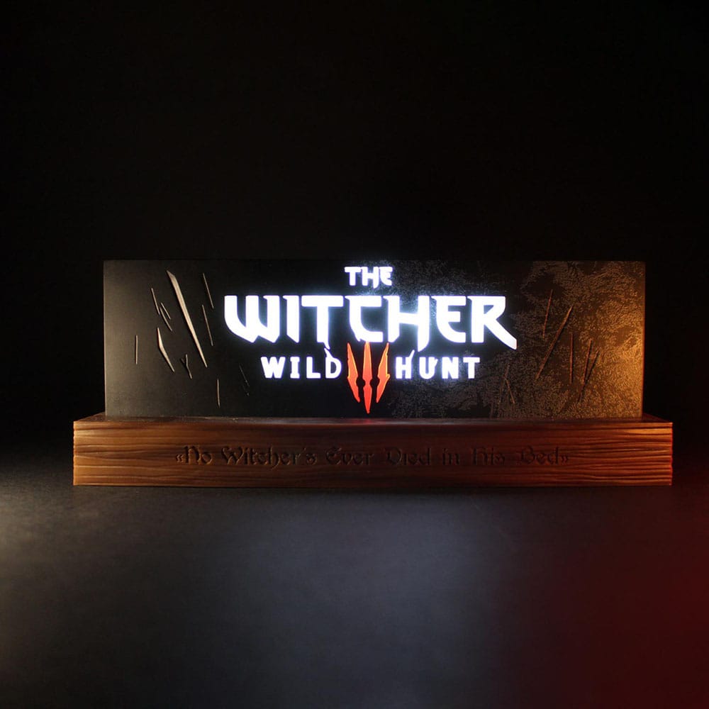 The Witcher Lampada LED Logo Wild Hunt 22 cm Neamedia Icons