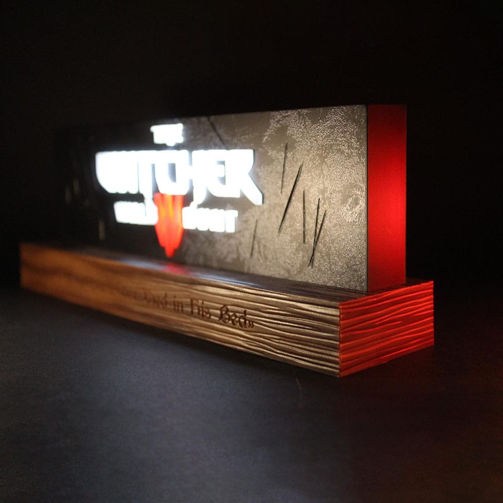 The Witcher Lampada LED Logo Wild Hunt 22 cm Neamedia Icons