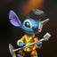 Lilo & Stitch Action Figure Ultimate Gold Suit Elvis Stitch 18 cm NECA