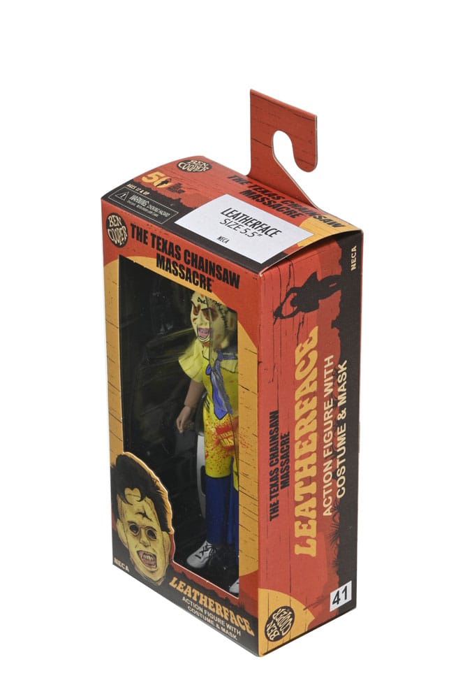 The Texas Chainsaw Massacre Leatherface Action Figure Ben Cooper Costume Series 9 NECA 15 cm