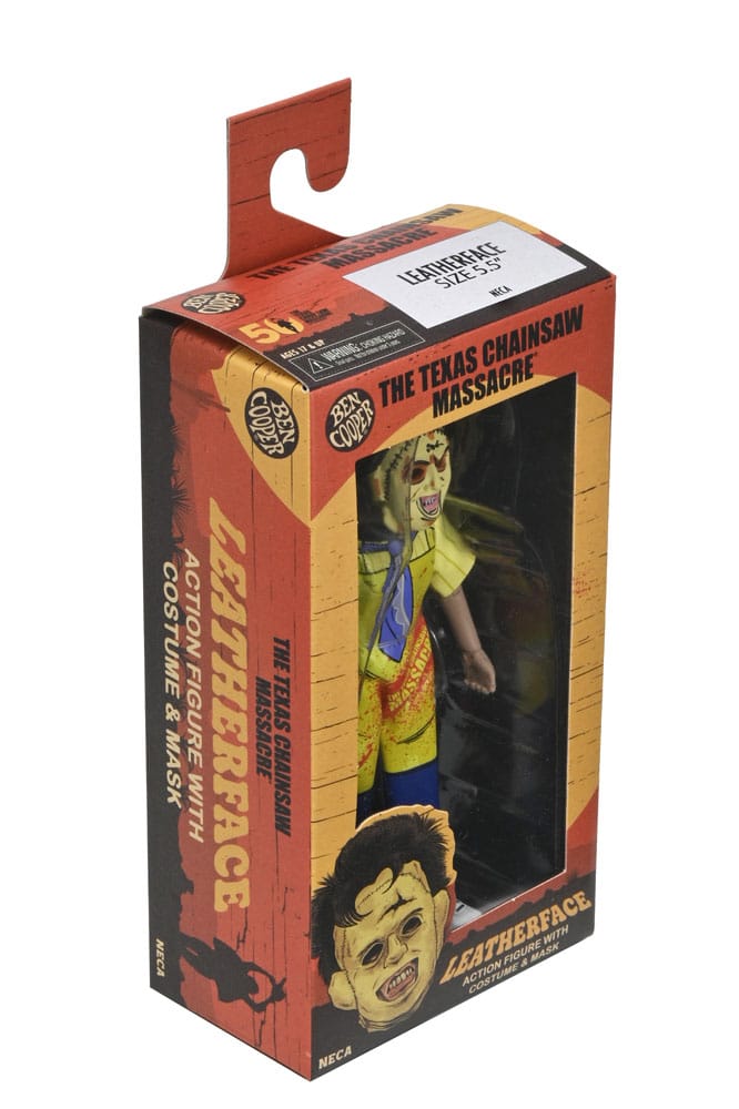 The Texas Chainsaw Massacre Leatherface Action Figure Ben Cooper Costume Series 9 NECA 15 cm