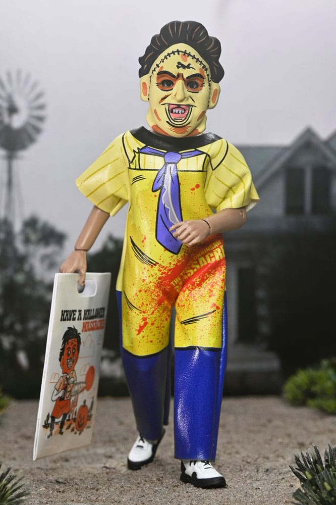 The Texas Chainsaw Massacre Leatherface Action Figure Ben Cooper Costume Series 9 NECA 15 cm