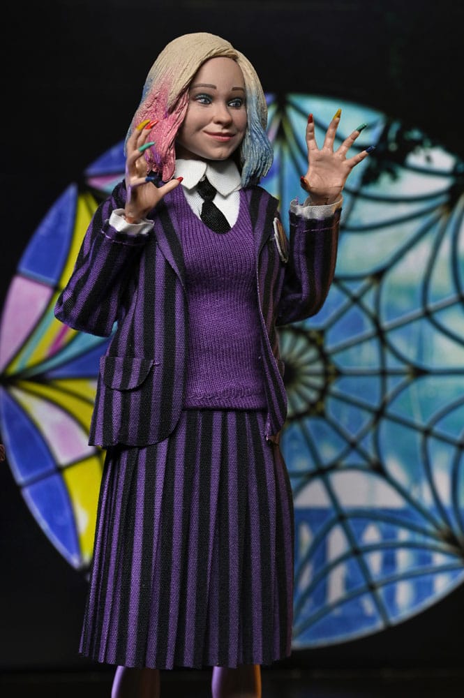 Action Figure 2 Pack Wednesday Addams (Uniforme Nevermore) e Enid Sinclair 20 cm – NECA