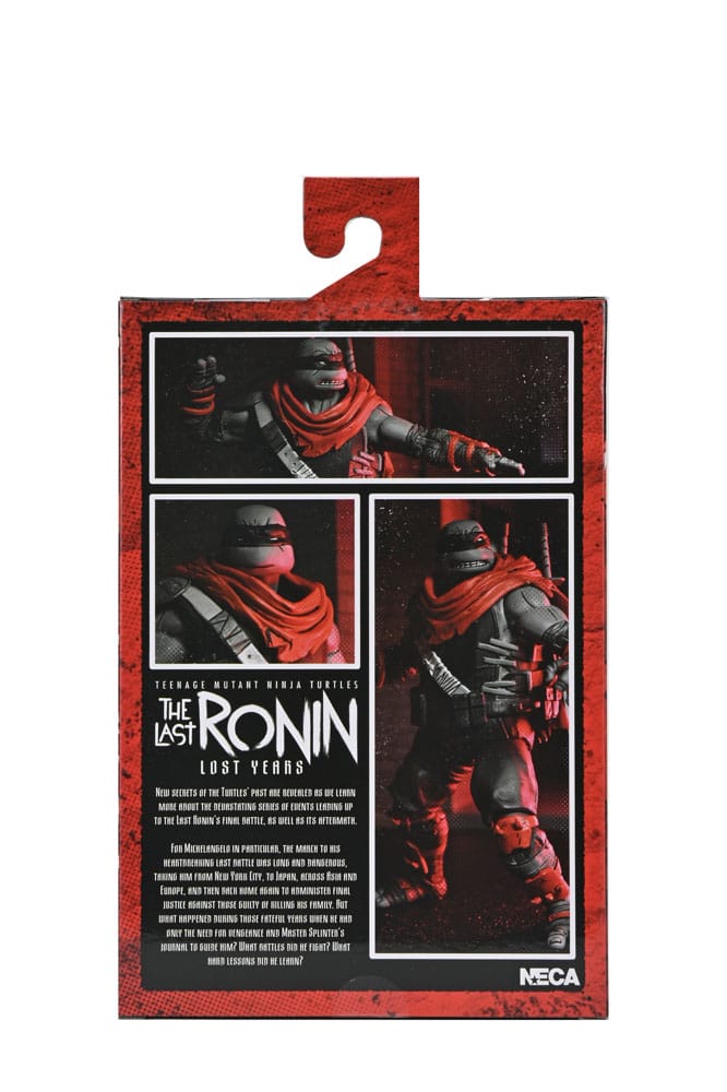 Tartarughe Ninja The Last Ronin The Lost Years Action Figure Leonardo Nightwatcher 18 cm NECA
