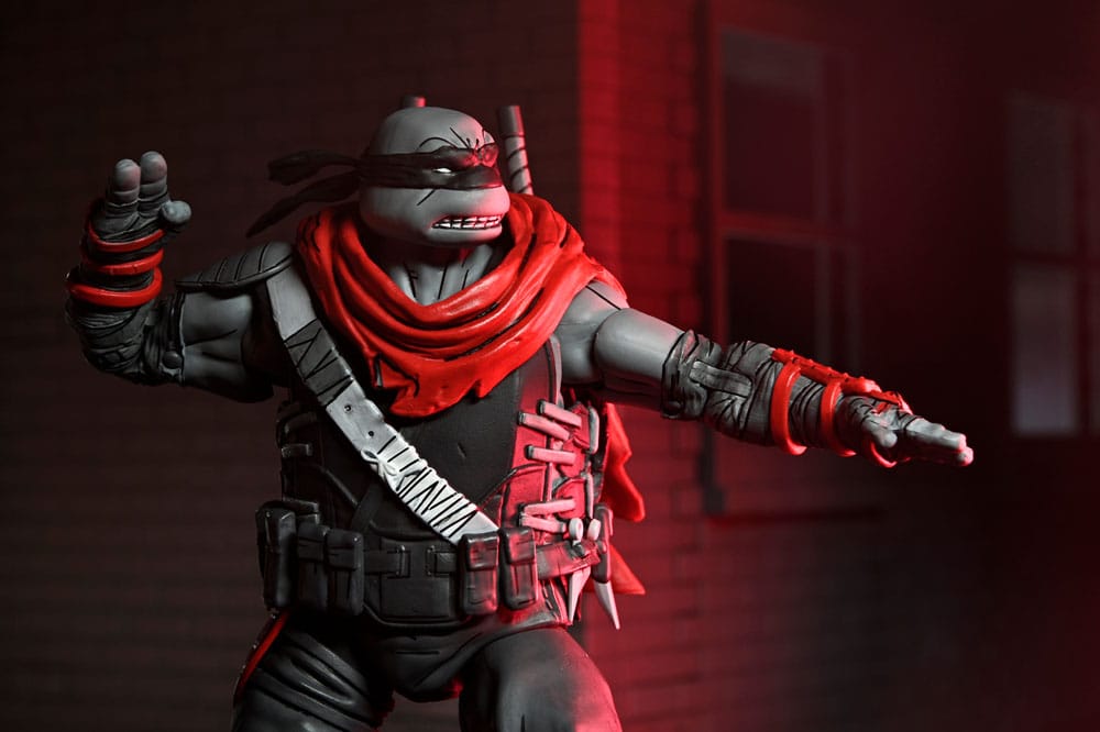 Tartarughe Ninja The Last Ronin The Lost Years Action Figure Leonardo Nightwatcher 18 cm NECA