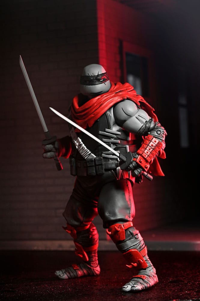 Tartarughe Ninja The Last Ronin The Lost Years Action Figure Leonardo Nightwatcher 18 cm NECA